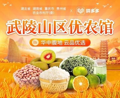 拼多多上线“武陵山区优农馆”，助力食用农产品上行与乡村振兴